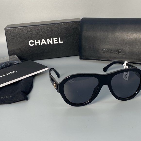 CHANEL PILOT SUNGLASSES - Picture 3 of 8